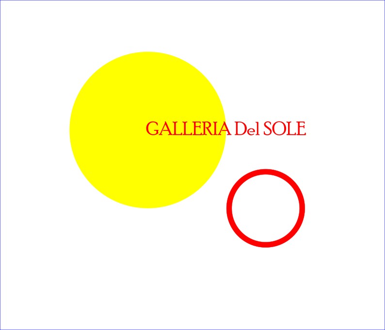 LOGO GALLERIA DEL SOLE by mEGAMALI