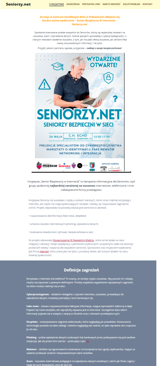 Strona www.seniorzy.net