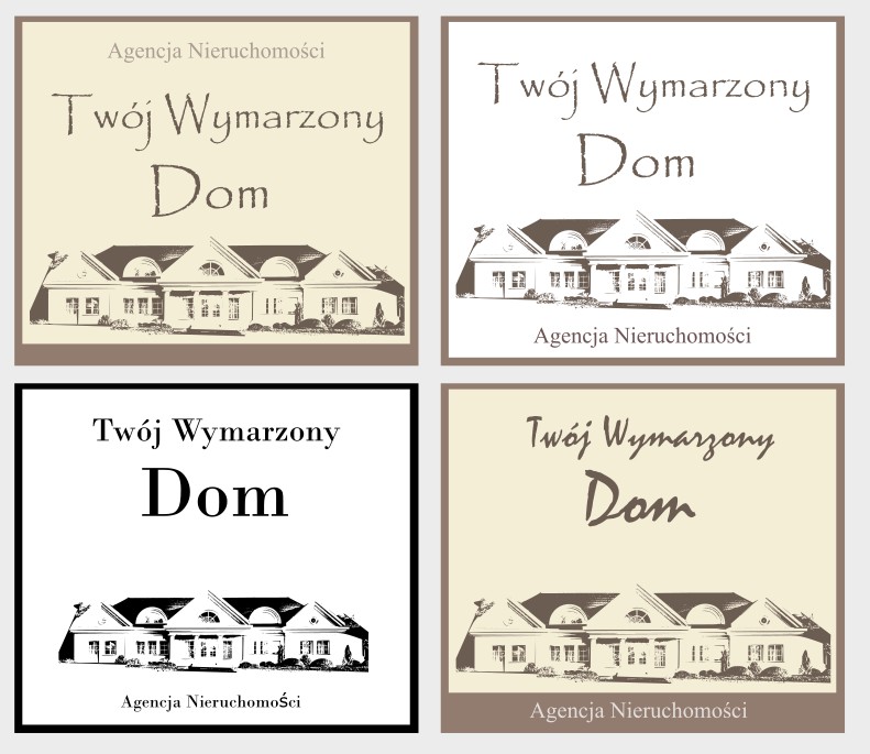 Projekty logo twój wymarzony dom