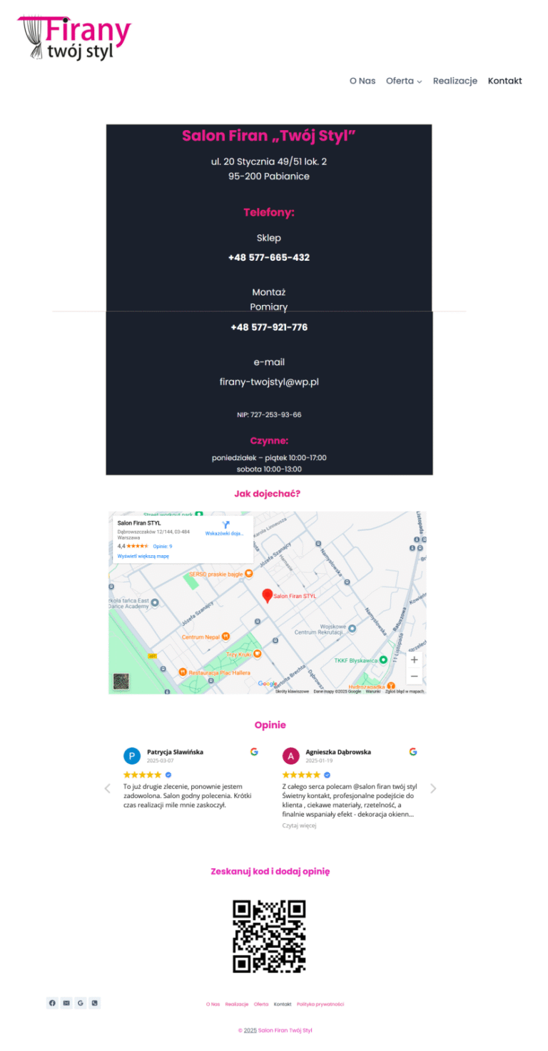 Zrzut strony Firany-twójstyl.pl