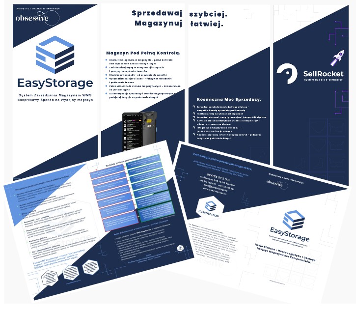 Identyfikacja wizualna - grafiki dla EasyStorage.io