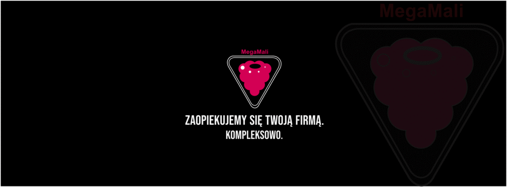 Banerek wiazytówka MEgaMali