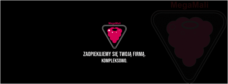 Banerek wiazytówka MEgaMali