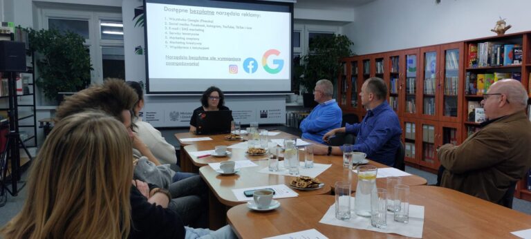 Podsumowanie szkolenia: Jak się reklamować za darmo lub z niewielkimi środkami.