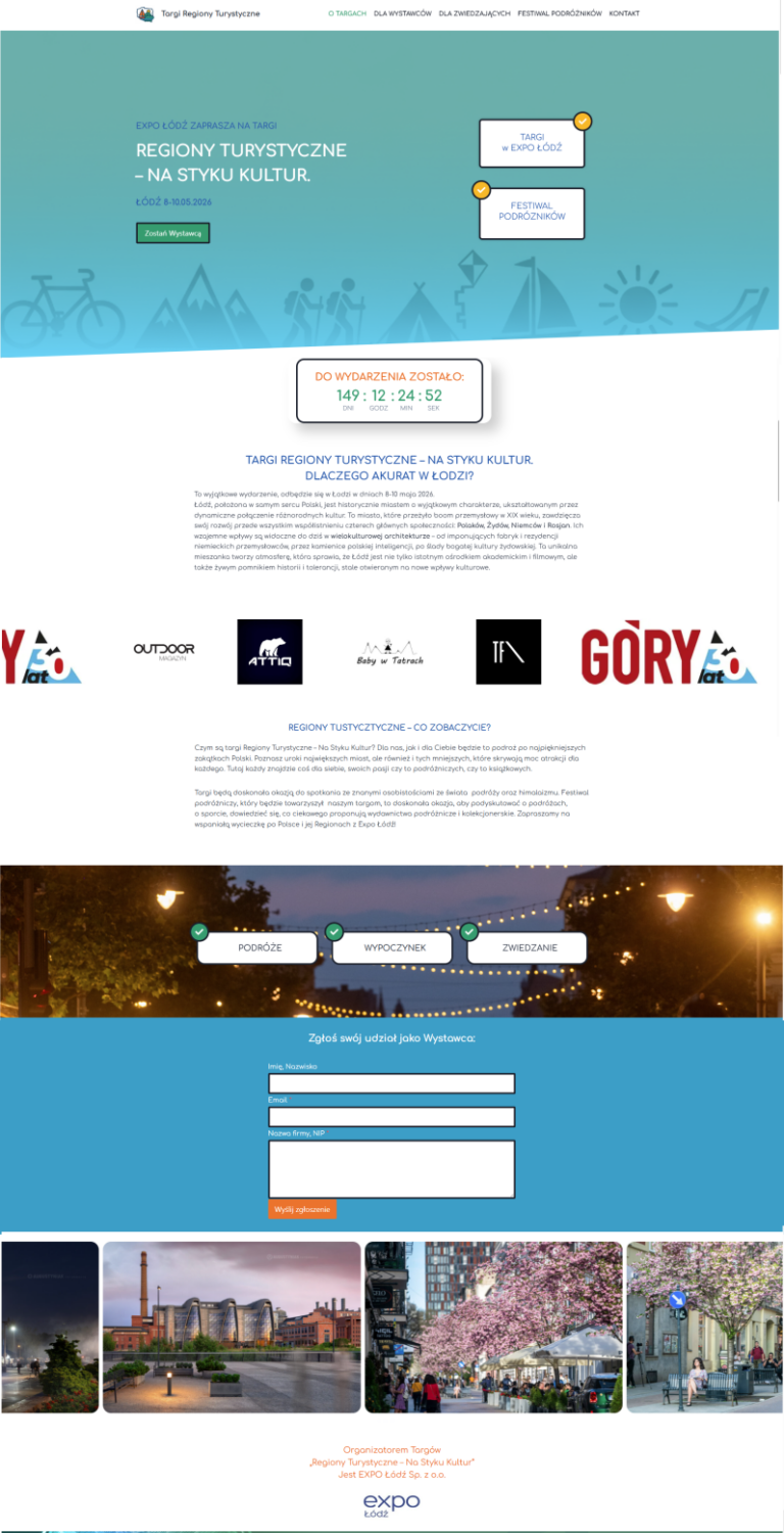 Strona regionuturystyczne.pl